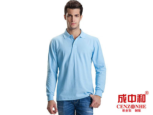 秋裝男士長袖翻領(lǐng)POLO衫 秋裝男士長袖翻領(lǐng)POLO衫