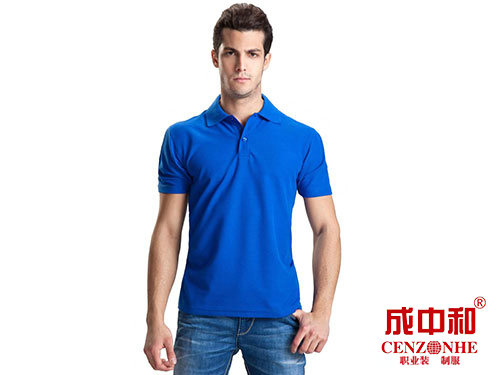純棉男短袖平紋polo衫 純棉男短袖平紋polo衫